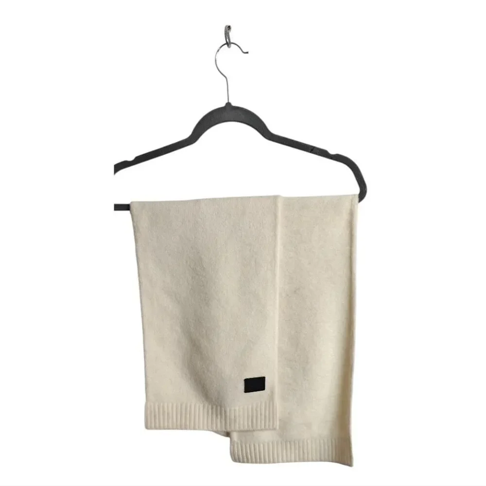 All Saints Cream Scarf